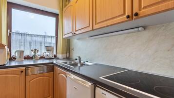 KĂŒhlschrank, Mikrowelle, Ofen, Herdplatte