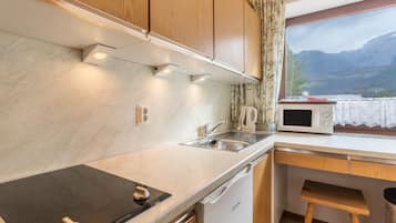 KĂŒhlschrank, Mikrowelle, Herdplatte, GeschirrspĂŒler