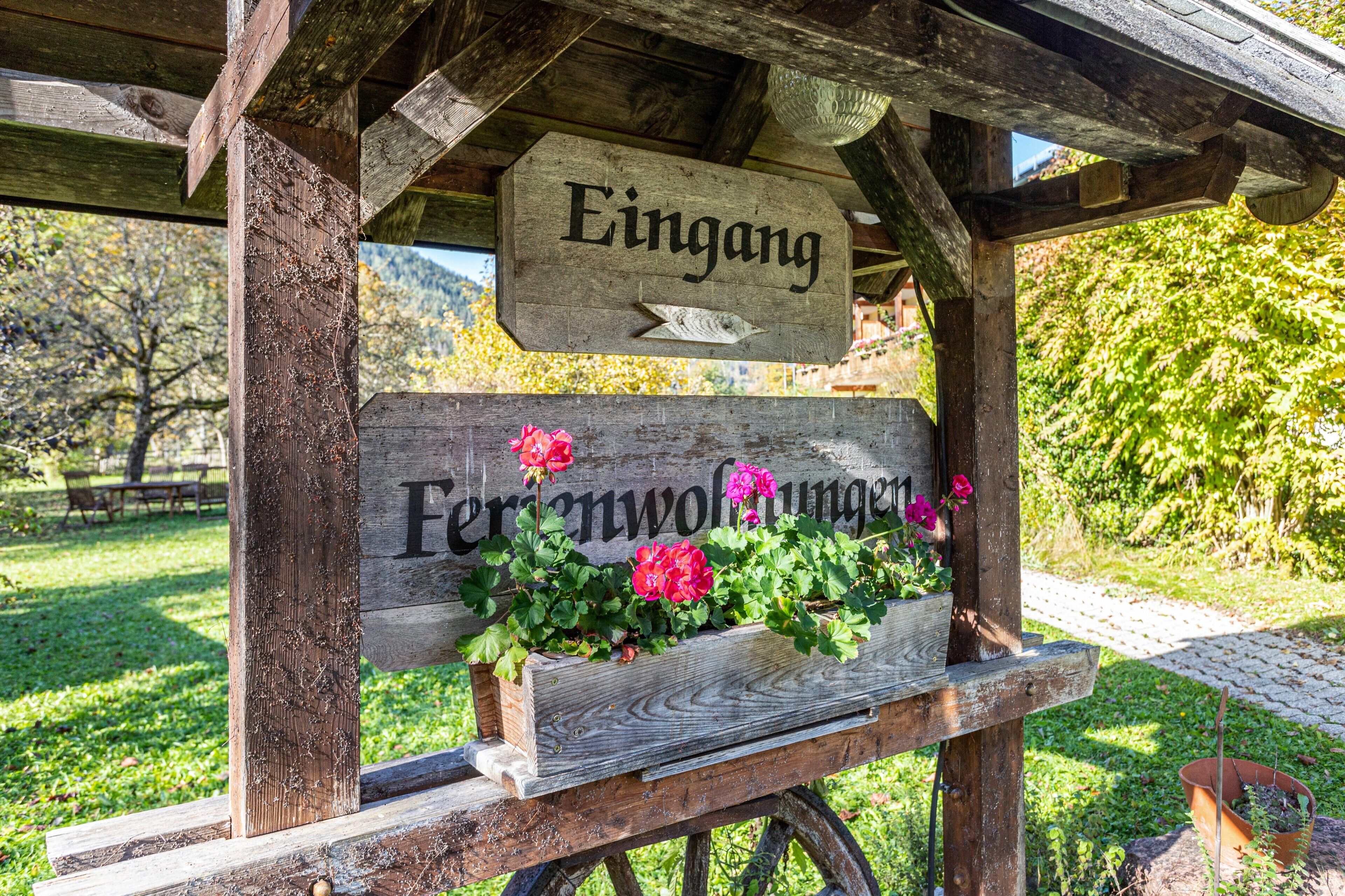 Áreas de la propiedad