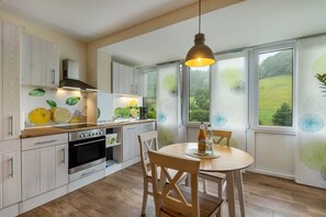 Kühlschrank, Ofen, Herdplatte, Geschirrspüler