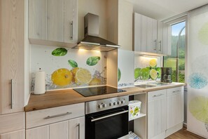 Kühlschrank, Ofen, Herdplatte, Geschirrspüler