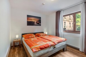 1 Schlafzimmer, kostenloses WLAN, Bettwäsche