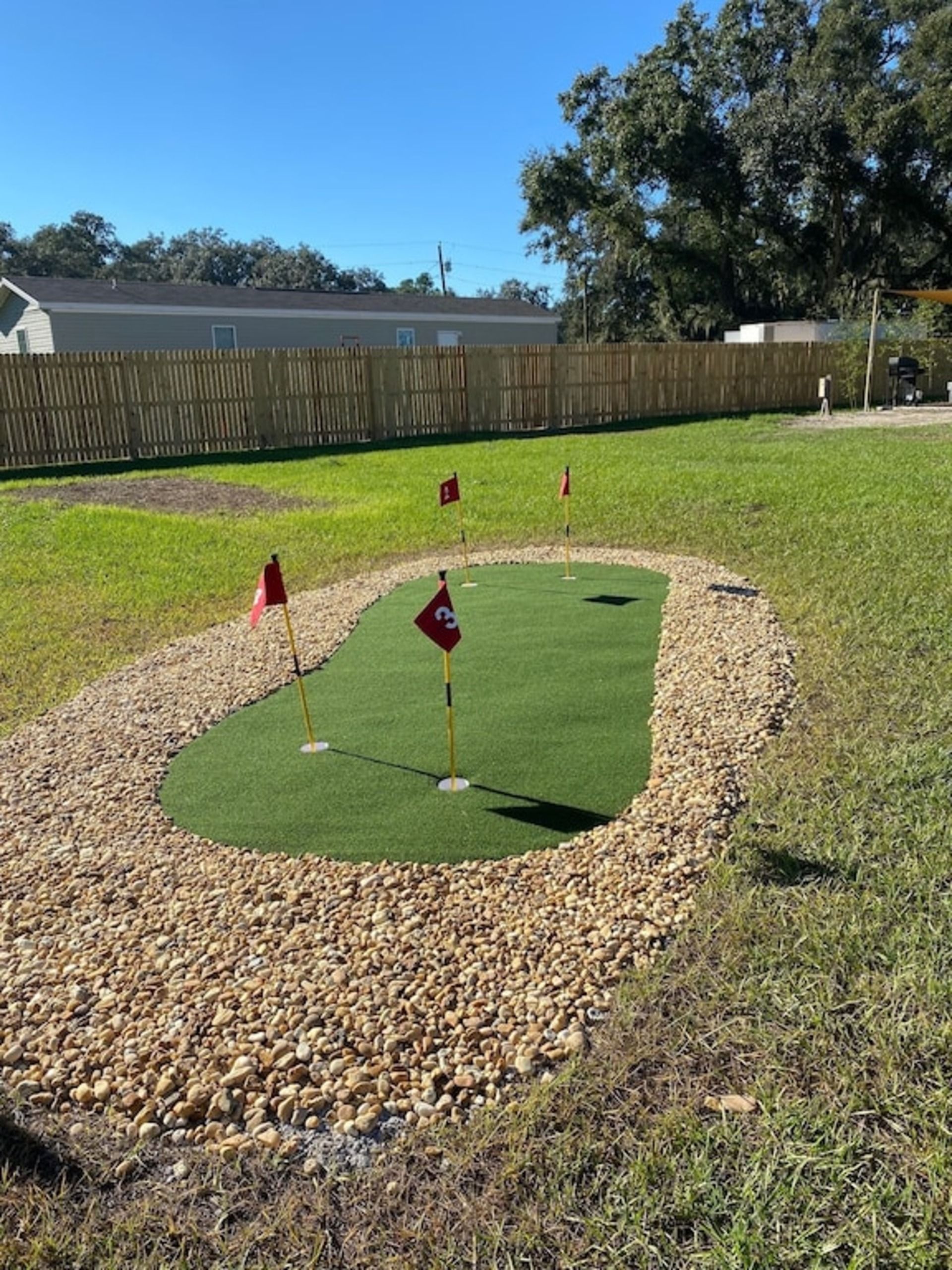 Practice putting