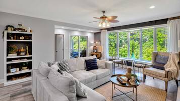 Télévision, cheminée