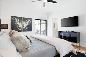 5 chambres, fer et planche à repasser, Wi-Fi gratuit, draps fournis