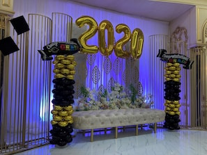 Indoor wedding
