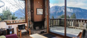 Chalet 3 chambres, 8 pers, terrasse sud, proche remontées, équipements complets