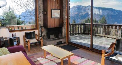 Chalet 3 chambres, 8 pers, terrasse sud, proche remontées, équipements complets