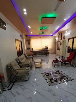 Zona de estar del vestíbulo