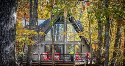 Escape to Our Charming A-Frame Retreat -Family Fun