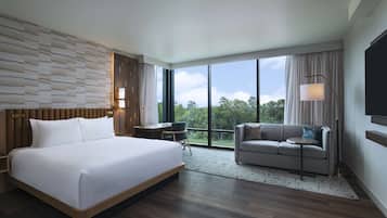 Ropa de cama hipoalergénica y minibar