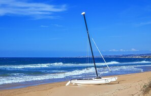 Beach nearby, fishing