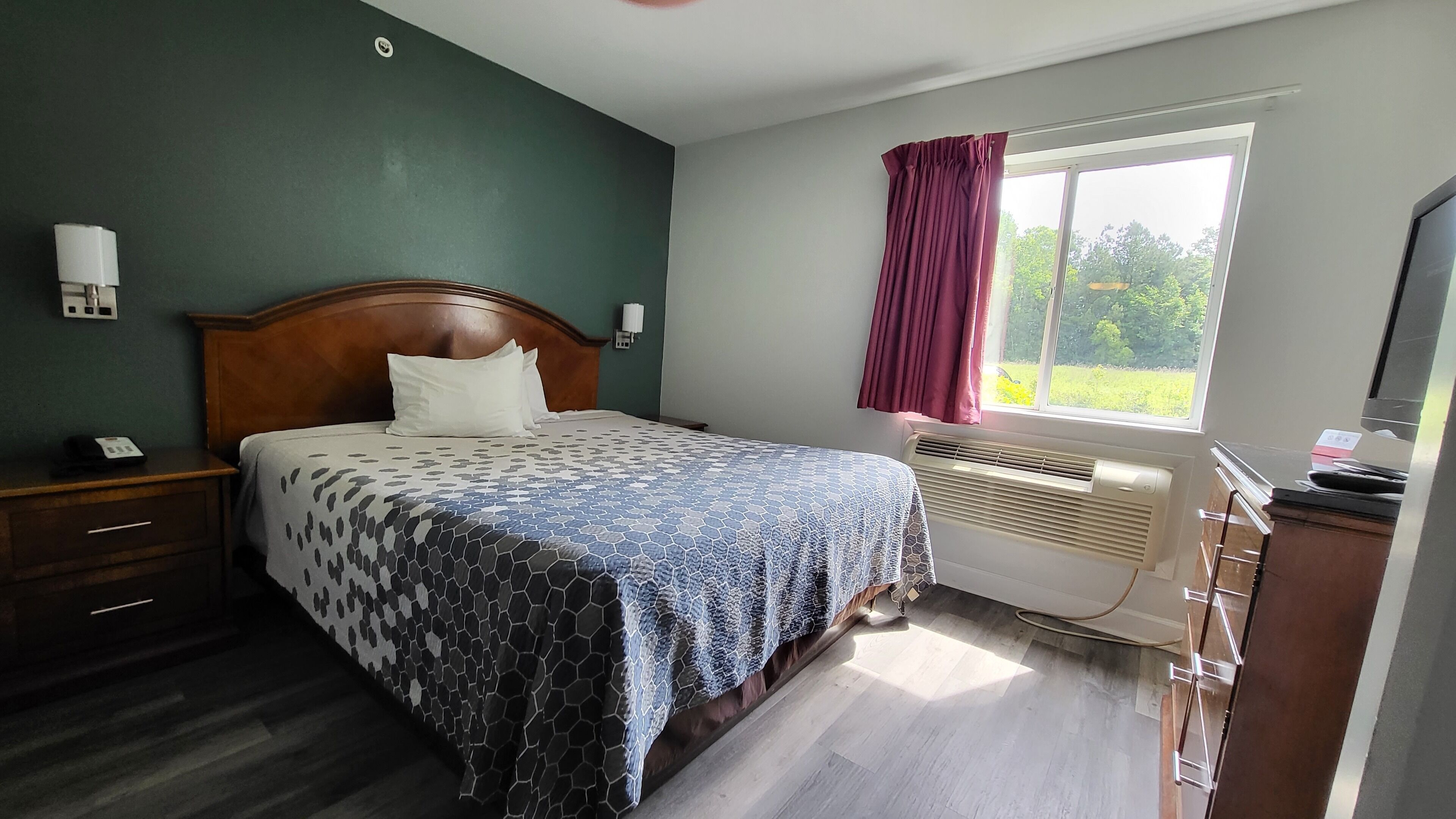 Executive Suite, 1 King Bed with Sofa bed, Non Smoking, Ensuite | Desk, laptop workspace, blackout drapes, iron/ironing board