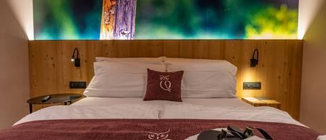 Wi-Fi de cortesia, roupa de cama