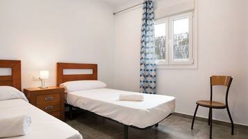 3 slaapkamers, beddengoed