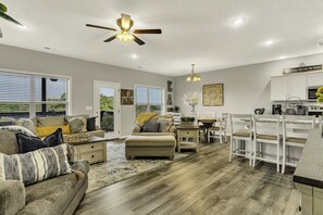 Condo, 3 Bedrooms | Living room | Smart TV - Sunset Bunker 3 Bedroom Condo by RedAwning (Branson West)