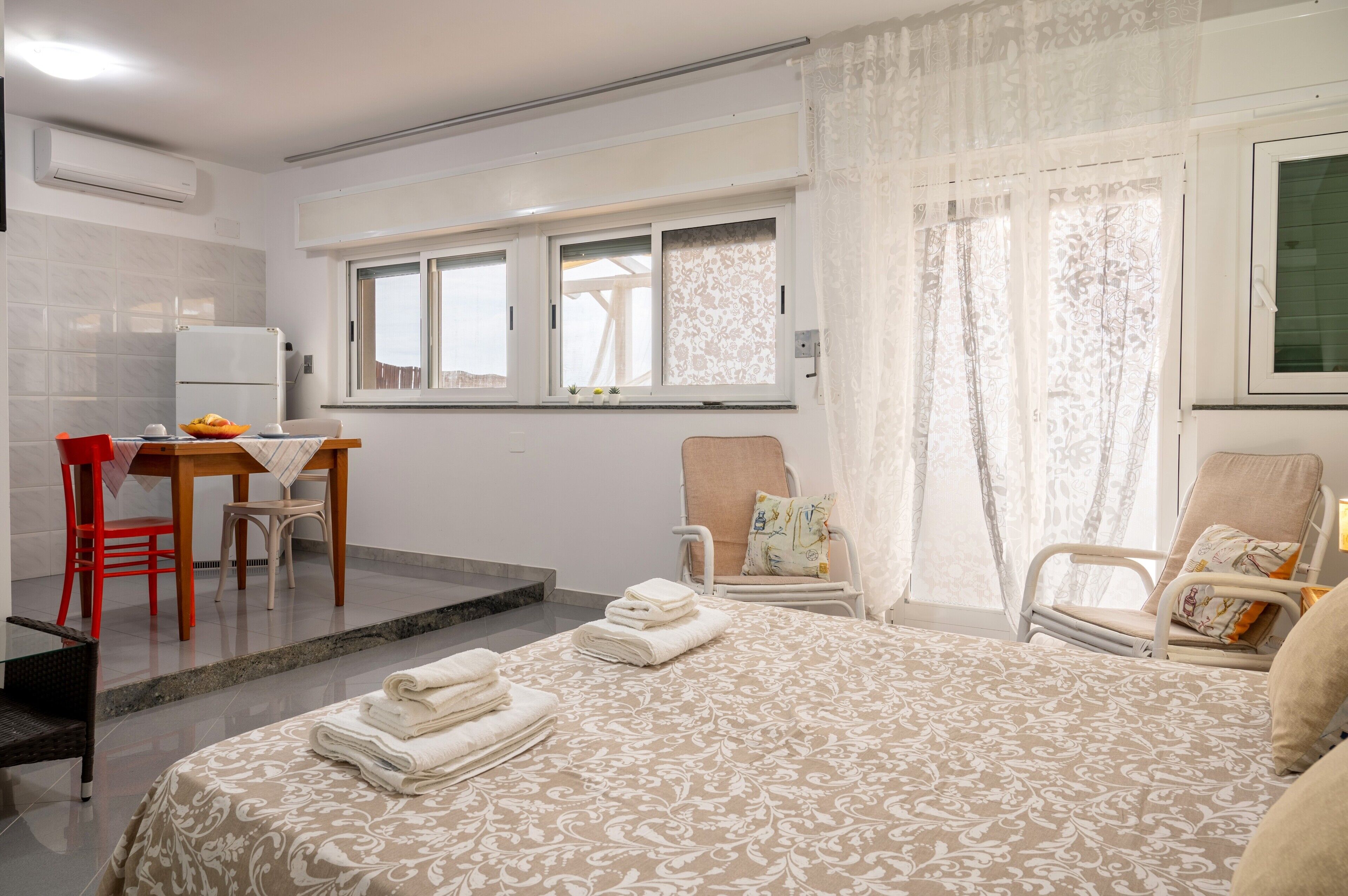 1 makuuhuone, ilmainen Wi-Fi, vuodevaatteet