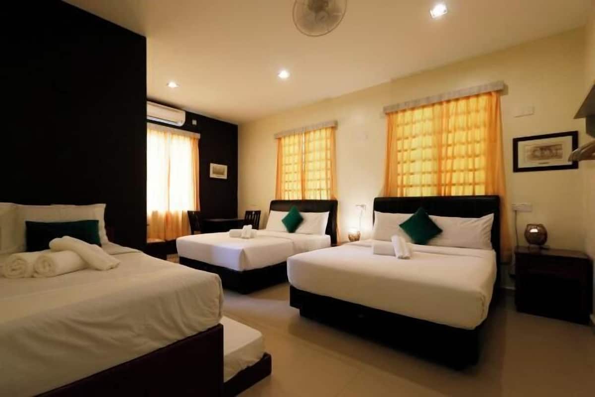 Free WiFi, bed sheets