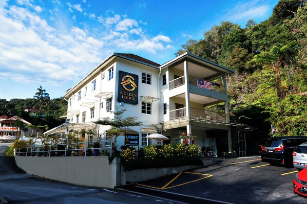 Fassade der Unterkunft