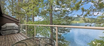 Waterfront, Whitefish Lake Condo, 2CU