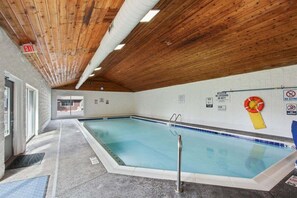 Indoor pool, a heated pool - Waterfront, Whitefish Lake Condo, 2CU (Whitefish)