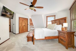 3 dormitorios, tabla de planchar con plancha, wifi y ropa de cama