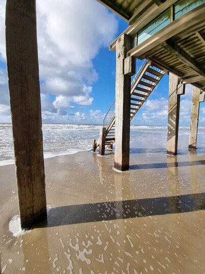 Dream location sea view Wadden Sea 50m, Beach 300m Mobile Home TinyHouse 