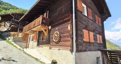 Magnificent apartment in a quiet old village in Val d'Anniviers