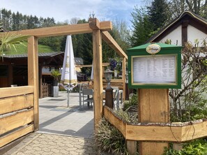 Terrace/patio - Theis-Mühle (Biersdorf am See)