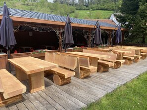 Terrace/patio - Theis-Mühle (Biersdorf am See)