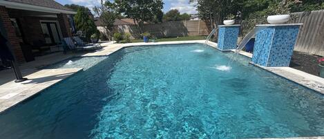 Alberca al aire libre