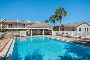 Una piscina riscaldata