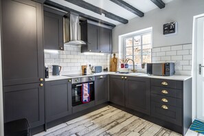 Fridge, microwave, oven, stovetop - The Book Club, York. (York)