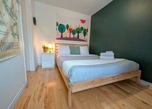 1 soveværelse, strygejern/strygebræt, gratis Wi-Fi, sengetøj