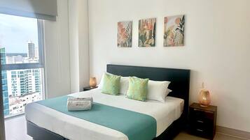 Apartment | Egyptian cotton sheets, premium bedding, pillow-top beds