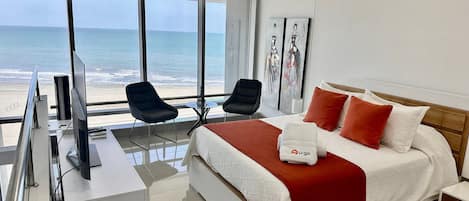 Appartement exclusif | Draps en coton égyptien, literie de qualité