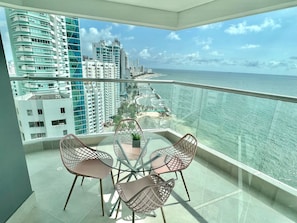 Apartment (HN02H) | Outdoor dining - U-GO Edificio Murano Elite, Bocagrande (Cartagena)
