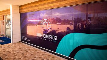 Fassade der Unterkunft