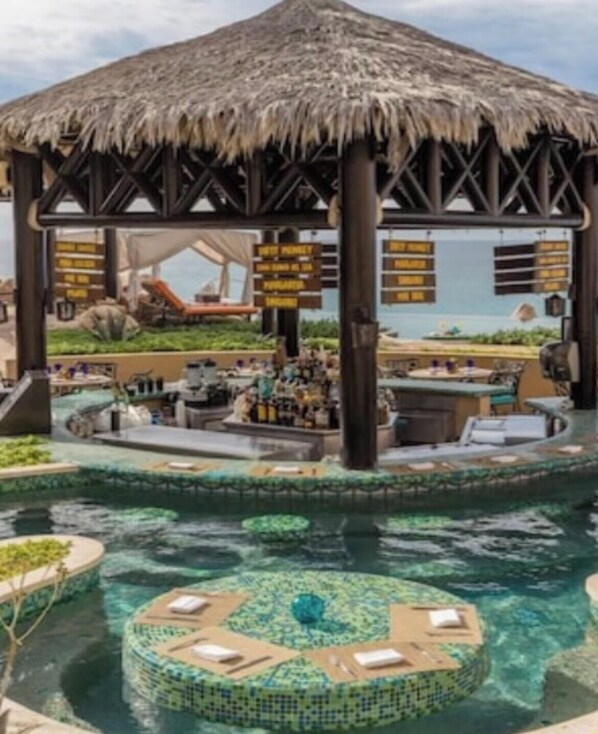 Outdoor pool, a heated pool - Escape to this elegant suite at a resort in Cabo, Mexico! (Cabo San Lucas)