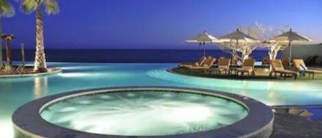 Außenpool, beheizter Pool