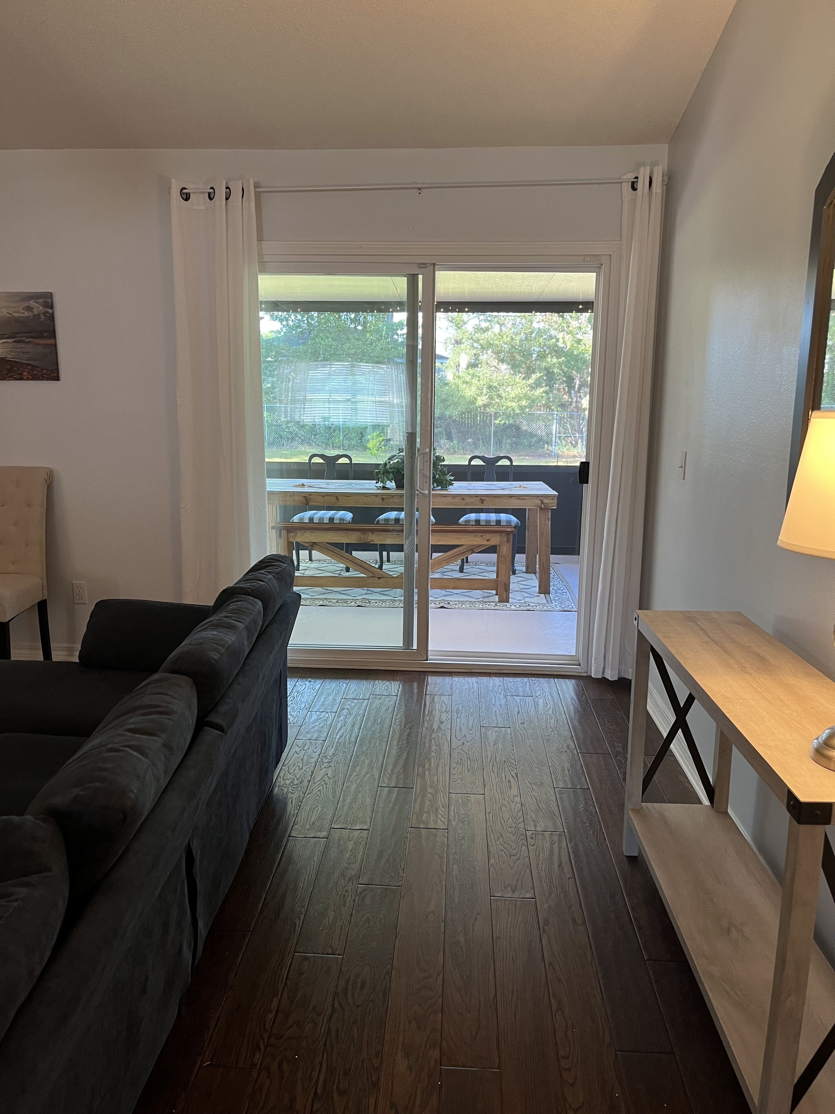 TV connectée, cheminée