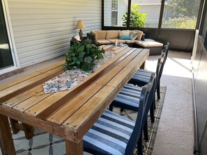 Outdoor dining