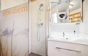 Een douche, een haardroger