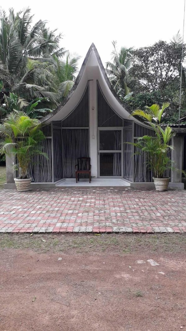 Fassade der Unterkunft