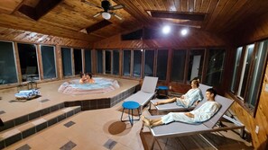 Baignoire à remous intérieure