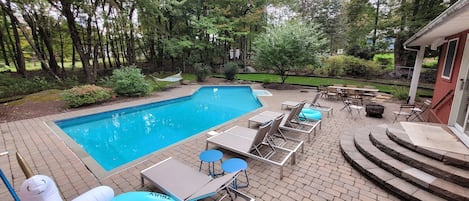 Indoor pool, outdoor pool