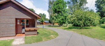 This lodge is ideal for a couple a looking to take a short break away.