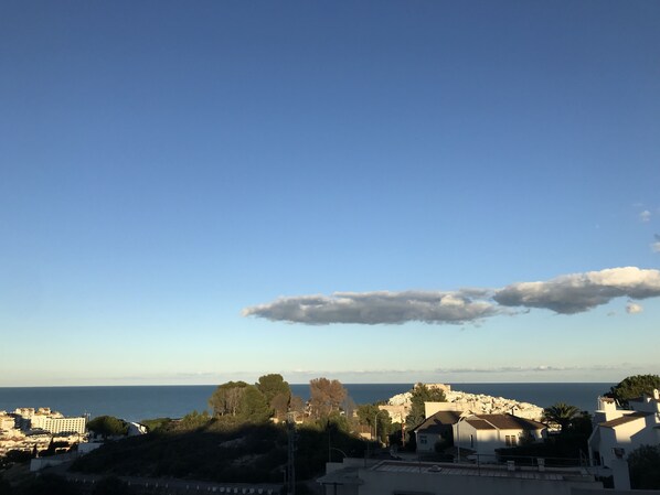 Utsikt fra overnattingsstedet