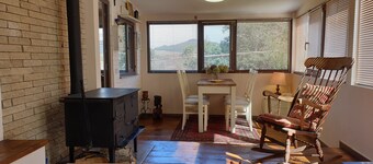 CHARMING, WARM, QUITE A UNIQUE CHALET  WITH THE MOUNTAINS VIEW!!