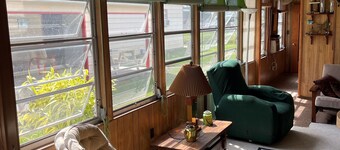 Retreat for tournament fishermen and hunters.